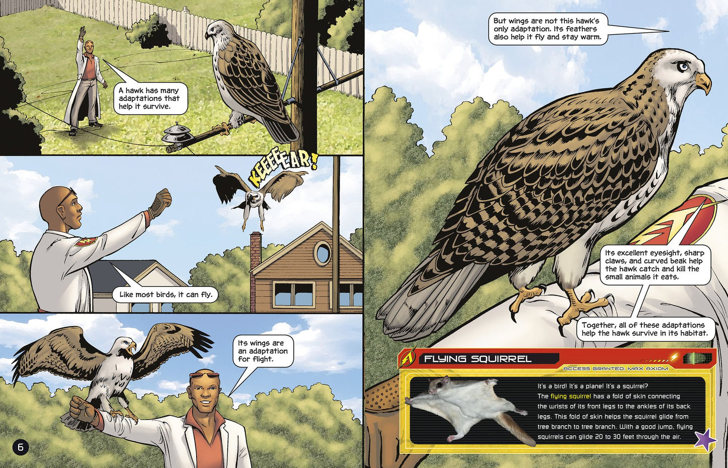 A Journey Into Adaptation with Max Axiom, Super Scientist: 4D an Augmented Reading Science Experience