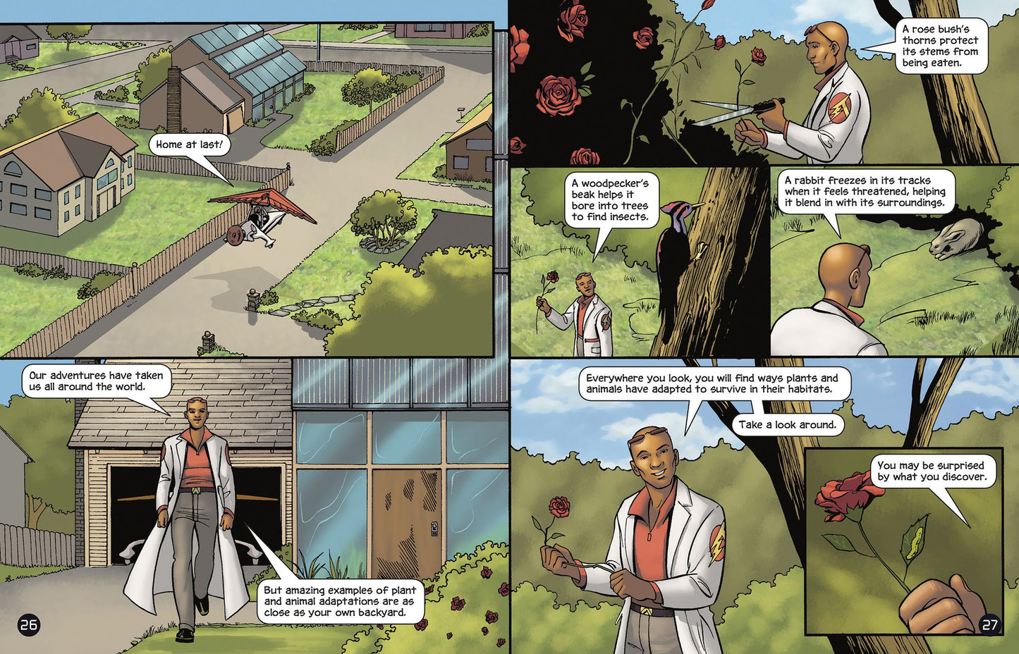 A Journey Into Adaptation with Max Axiom, Super Scientist: 4D an Augmented Reading Science Experience