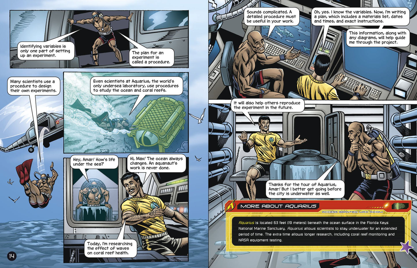 Investigating the Scientific Method with Max Axiom, Super Scientist: 4D an Augmented Reading Science Experience