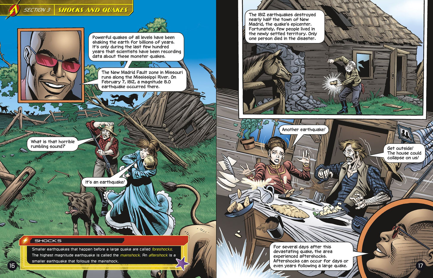 The Earth-Shaking Facts about Earthquakes with Max Axiom, Super Scientist: 4D an Augmented Reading Science Experience
