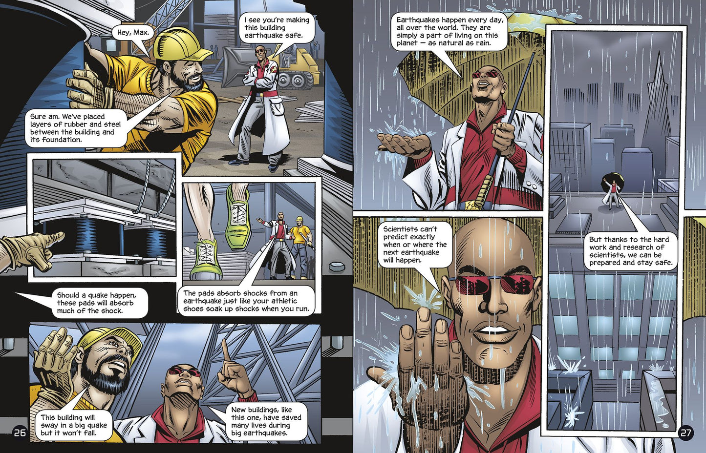 The Earth-Shaking Facts about Earthquakes with Max Axiom, Super Scientist: 4D an Augmented Reading Science Experience