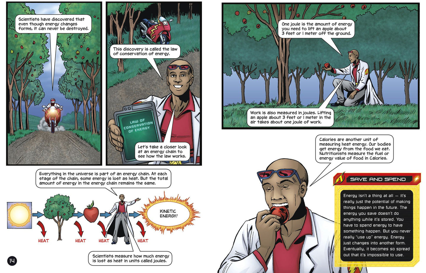 The Powerful World of Energy with Max Axiom, Super Scientist: 4D an Augmented Reading Science Experience