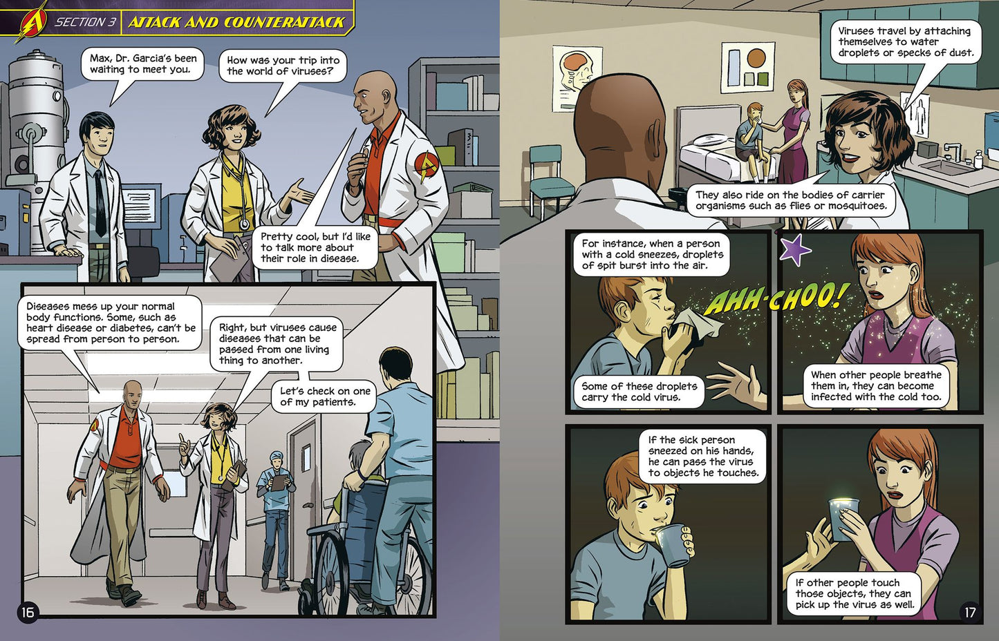 Understanding Viruses with Max Axiom, Super Scientist: 4D an Augmented Reading Science Experience