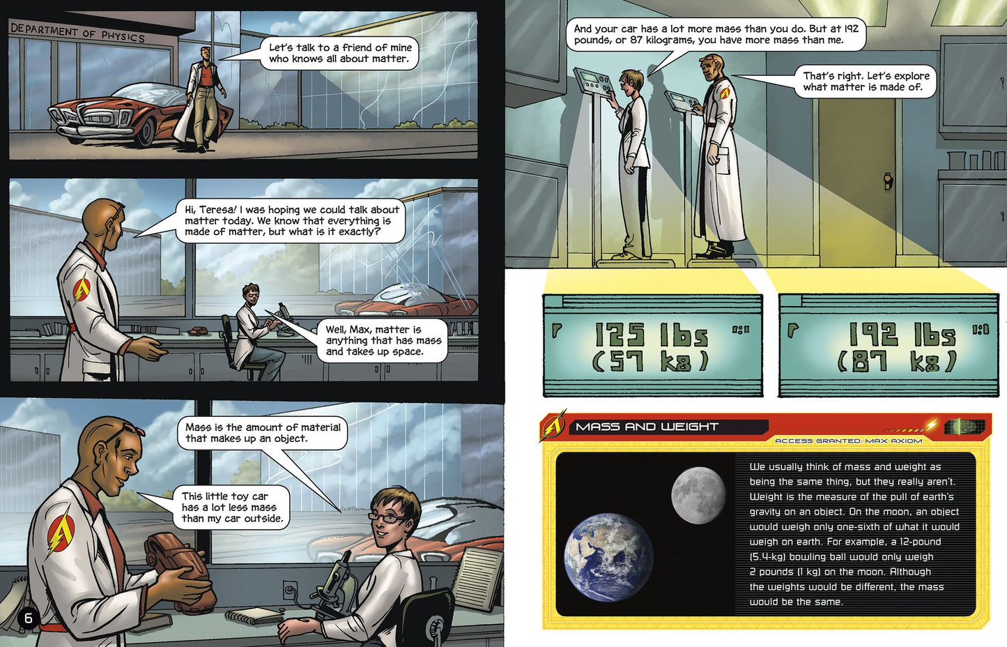 The Solid Truth about States of Matter with Max Axiom, Super Scientist: 4D an Augmented Reading Science Experience