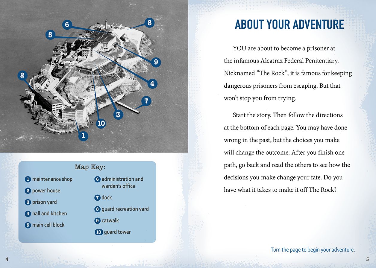 Could You Escape Alcatraz? : An Interactive Survival Adventure