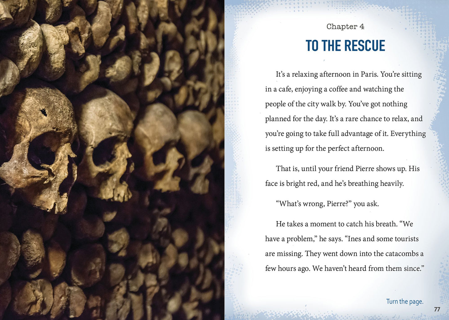 Could You Escape the Paris Catacombs? : An Interactive Survival Adventure