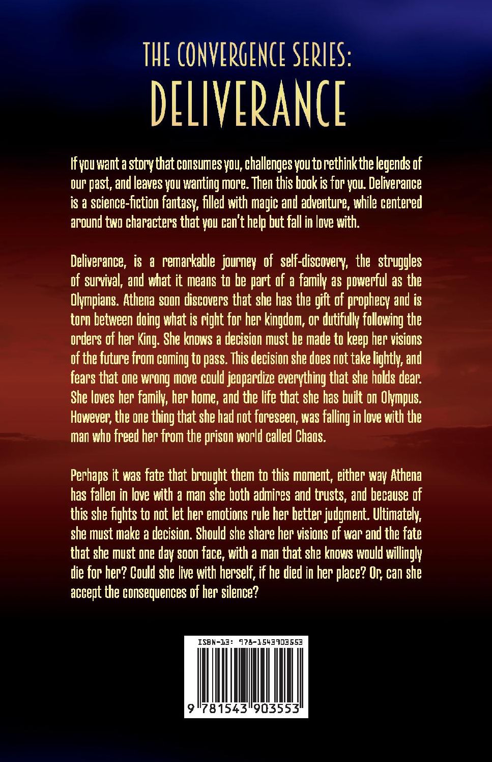 The Convergence Series: Deliverance