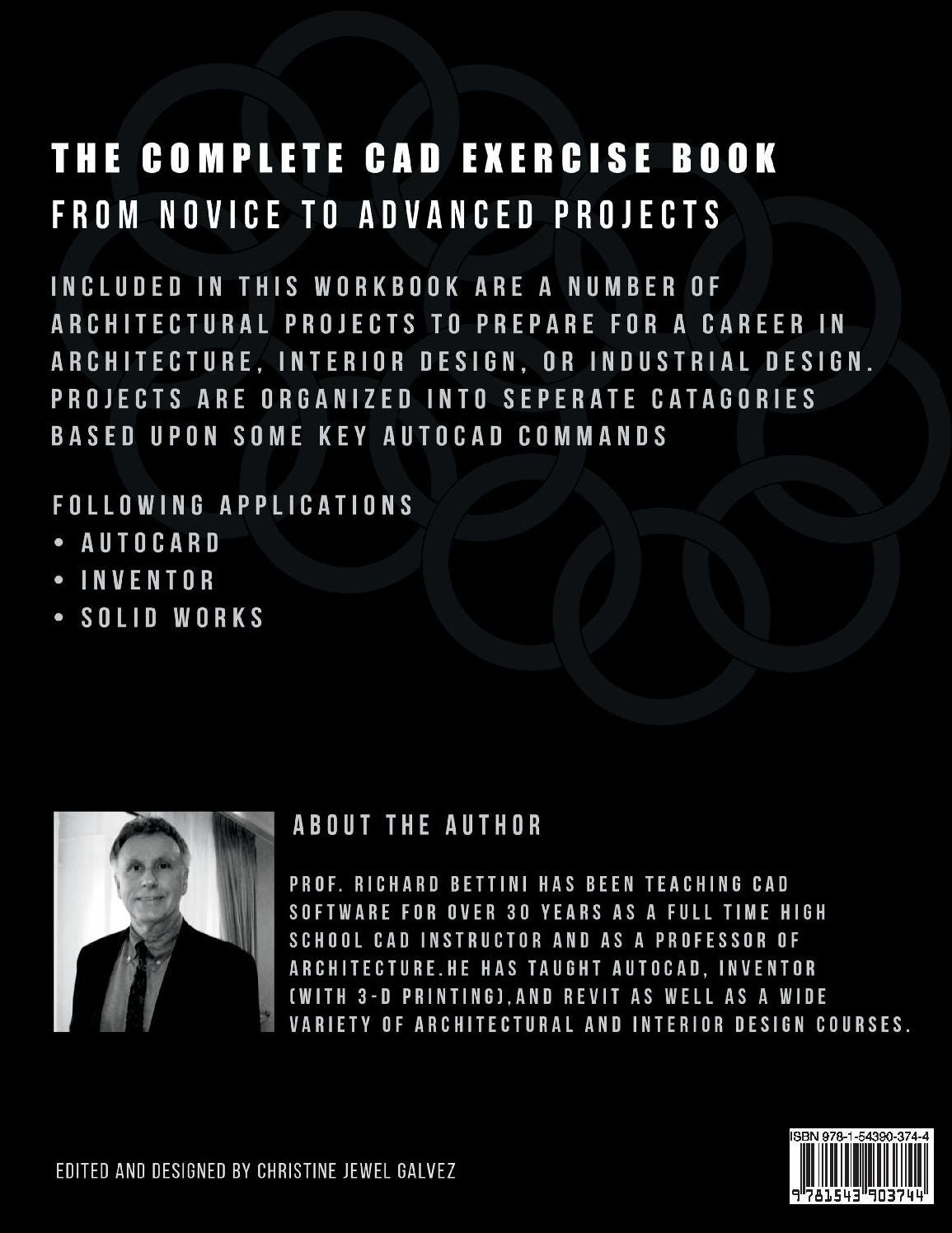 The Complete CAD Exercise Book: From Novice to Advanced Projects