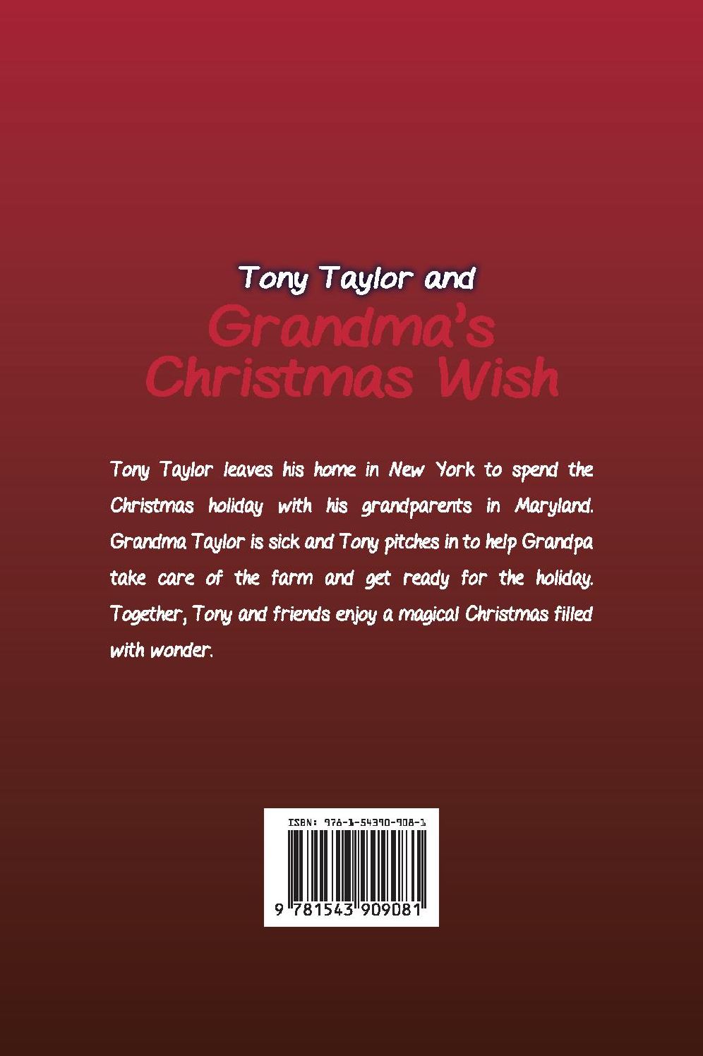 Tony Taylor and Grandma's Christmas Wish