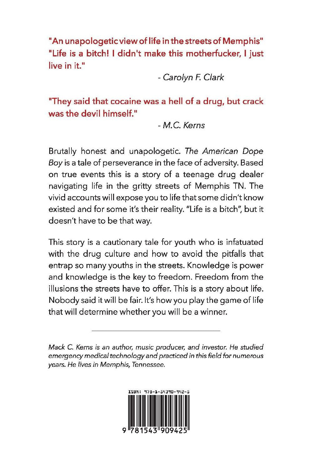 The American Dope Boy: Memoir of a Dope Boy