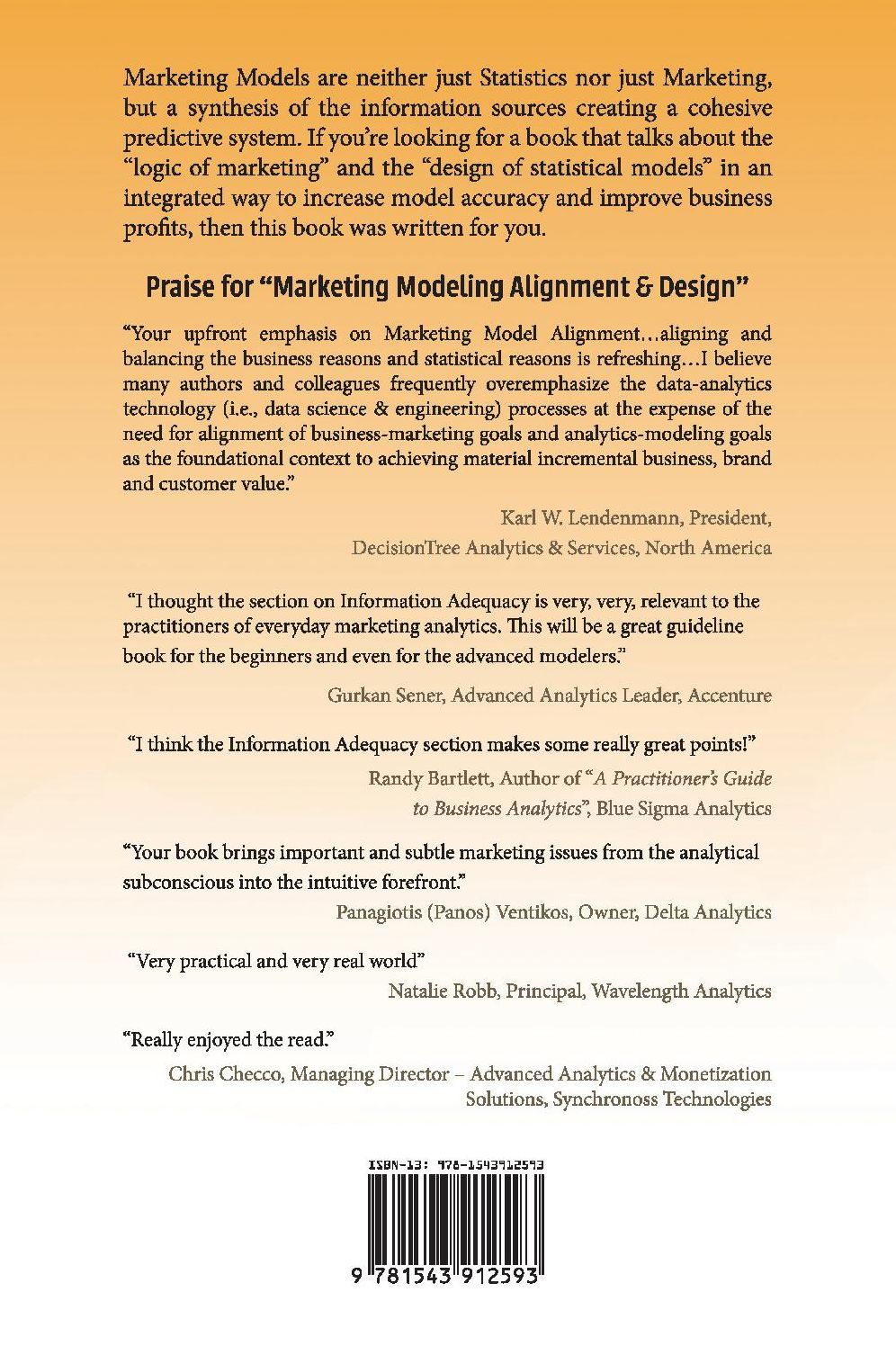A Short Guide to Marketing Model Alignment & Design: Advanced Topics in Goal Alignment - Model Formulation