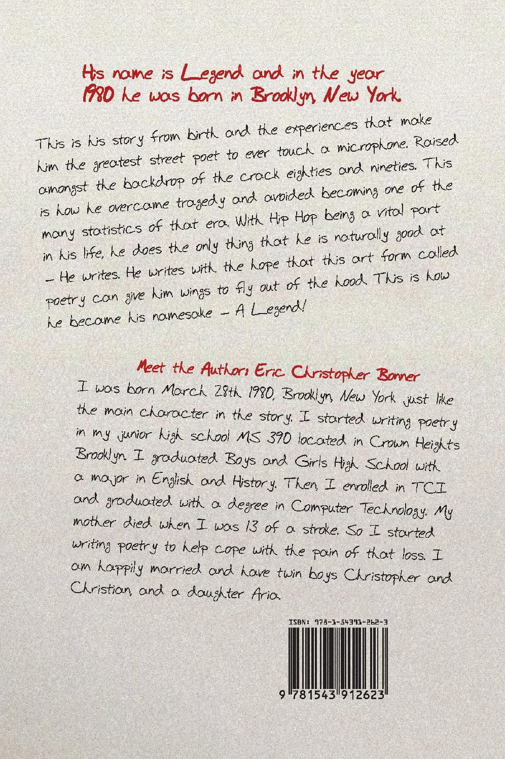 The Blood of My Poetry: Legend's Tale