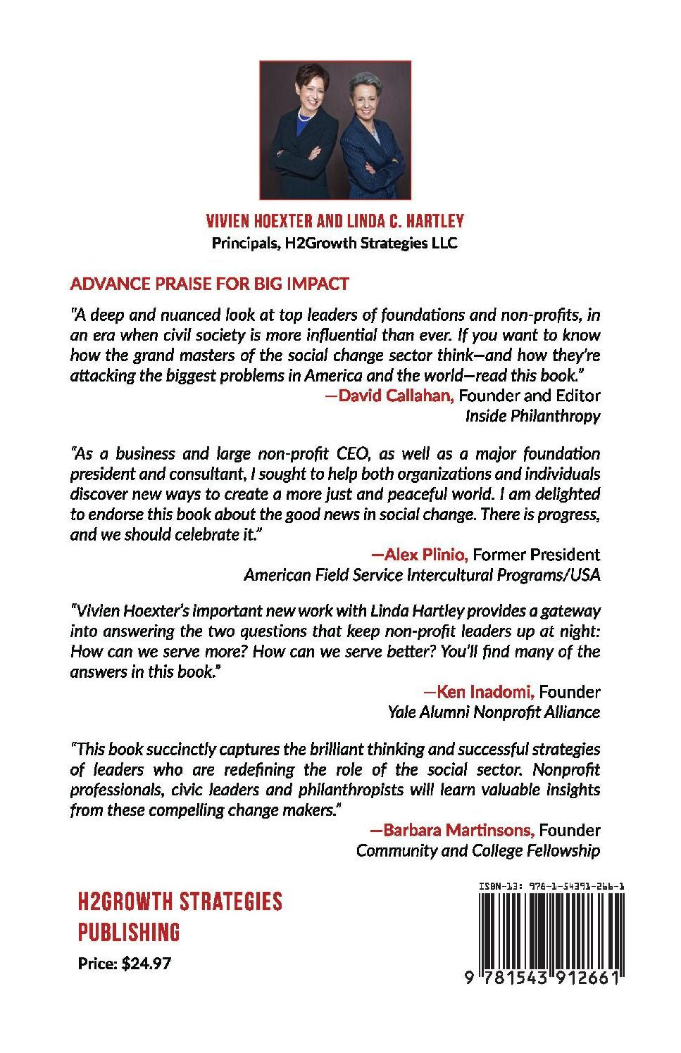Big Impact: Insights & Stories from America's Non-Profit Leaders