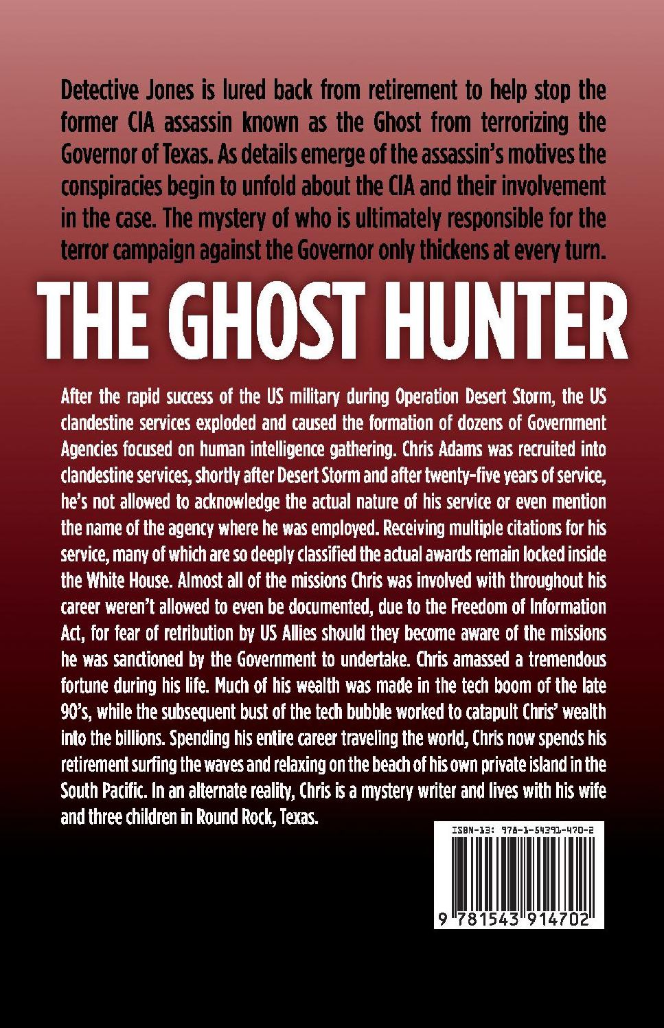 The Ghost Hunter: A Detective Ryan Jones Novel