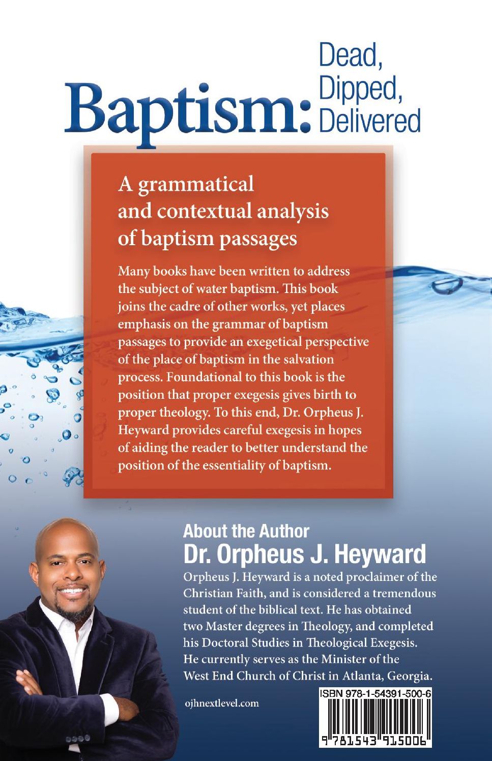 Baptism: Dead, Dipped, Delivered