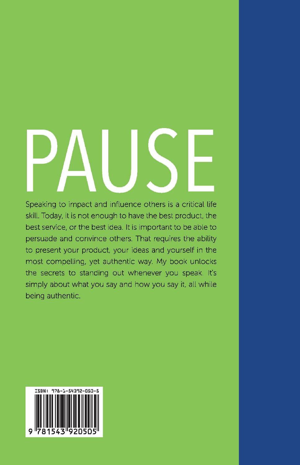 Pause: Standout Whenever You Speak