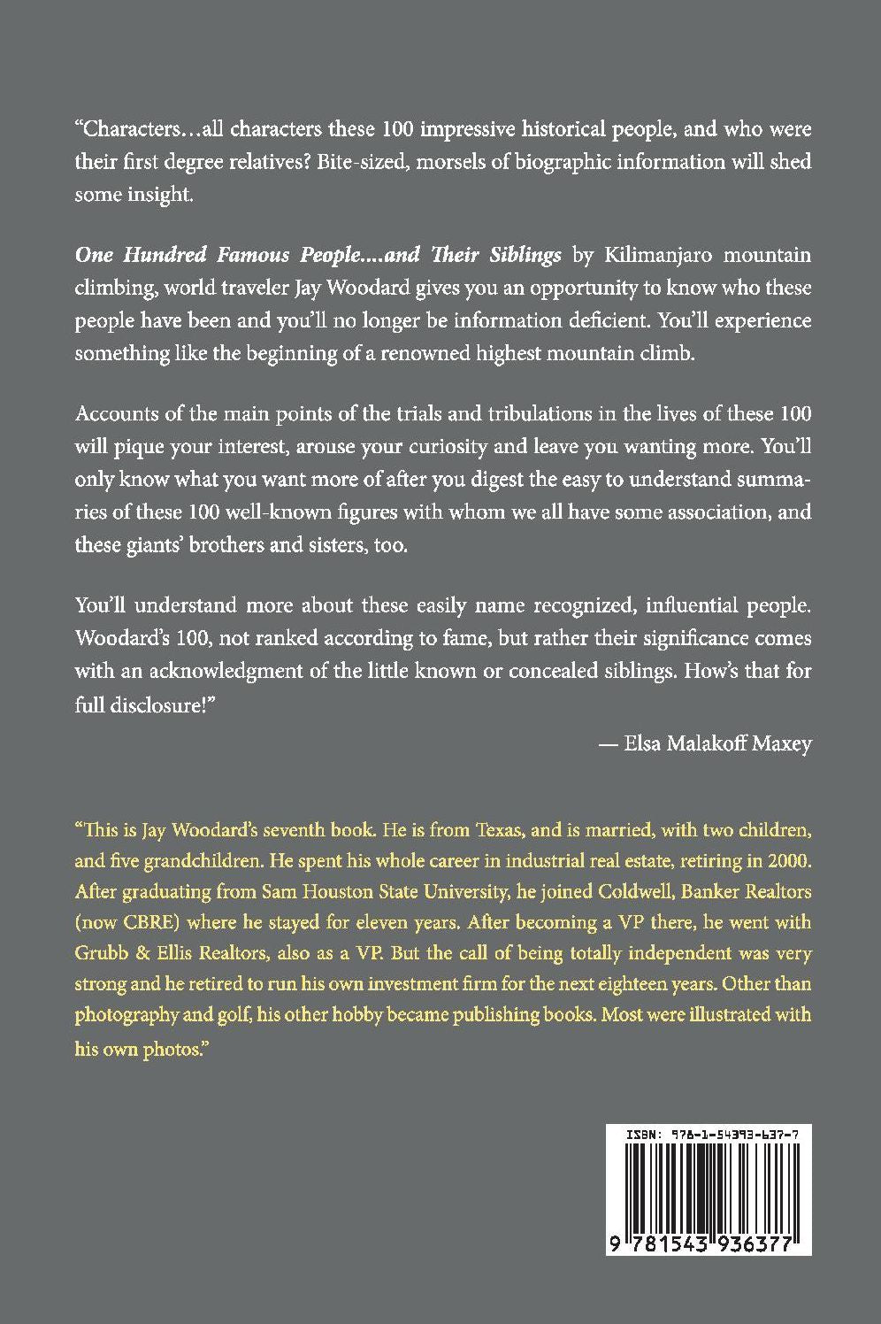 One Hundred Famous People: And Their Siblings