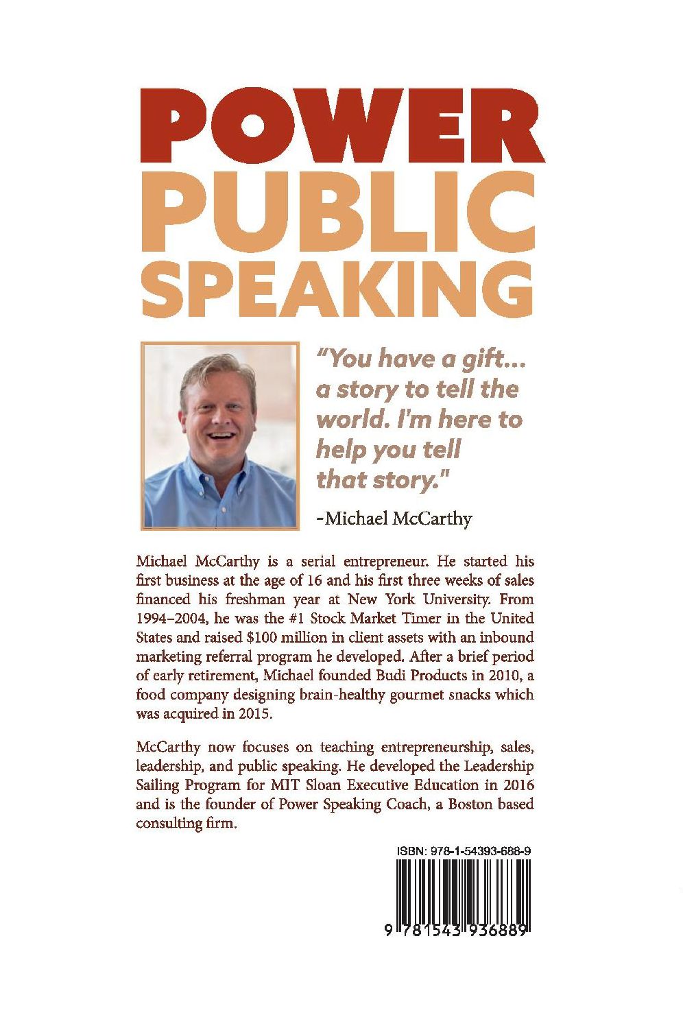 Power Public Speaking Harness Your Fear: 40 Minutes to Master the Top 15 Confidence Boosting Techniques