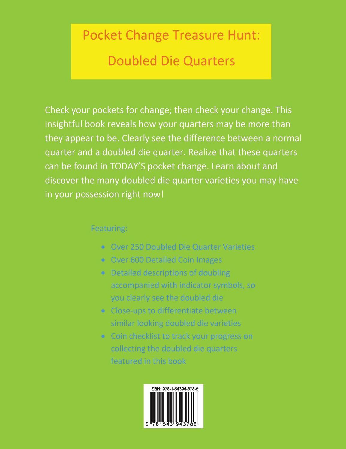 Pocket Change Treasure Hunt: Doubled Die Quarters