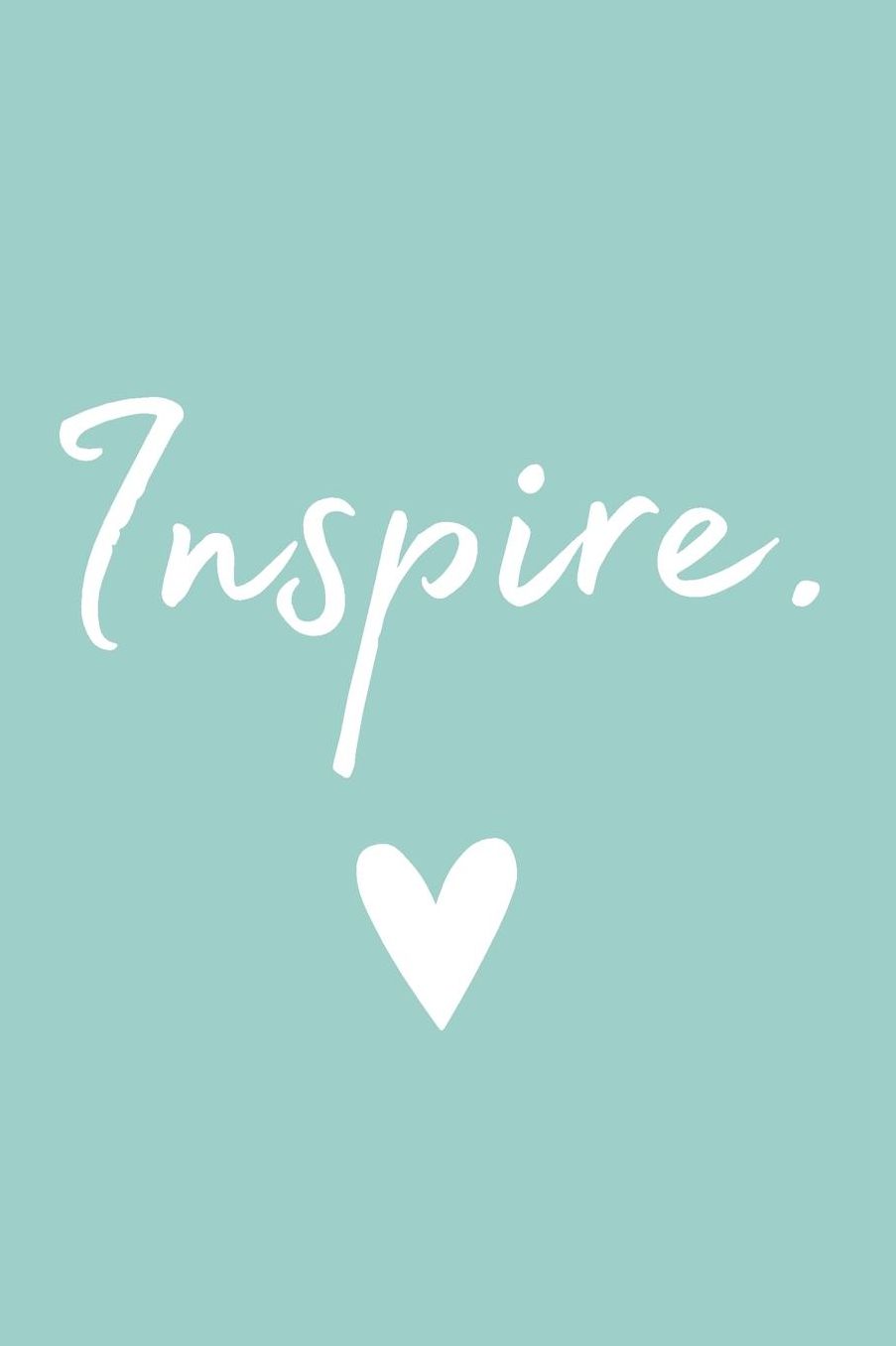 Inspire (Mint): Inspirational Notebook / Journal
