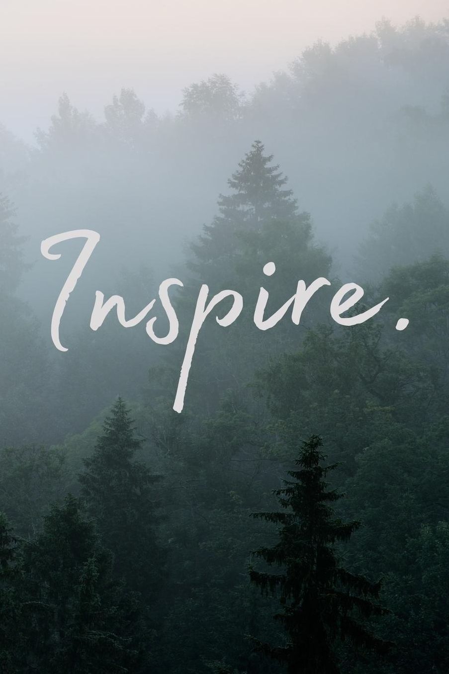Inspire (Trees): Inspirational Notebook / Journal