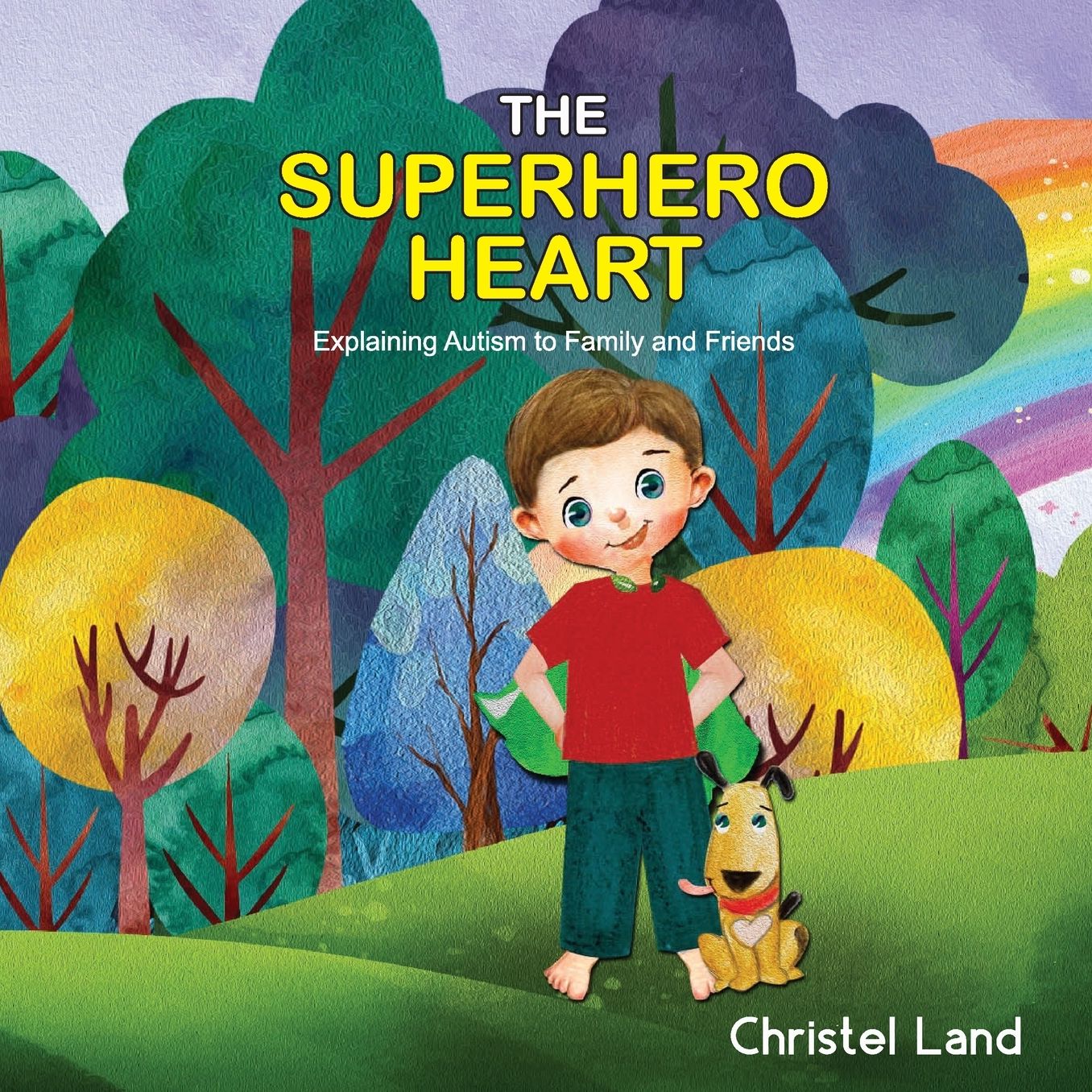 The Superhero Heart: Explaining autism to family and friends (boy, light skin)