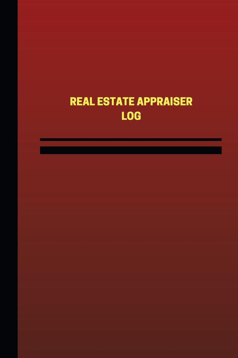 Real Estate Appraiser Log (Logbook, Journal - 124 pages, 6 x 9 inches): Real Estate Appraiser Logbook (Red Cover, Medium)