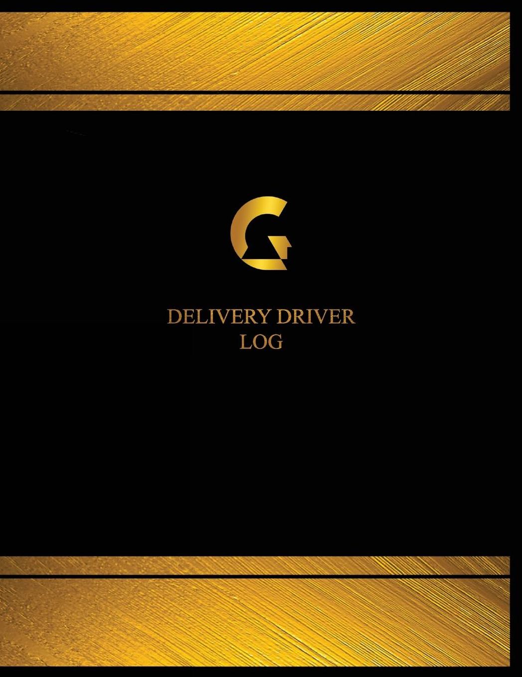 Delivery Driver Log (Log Book, Journal - 125 pgs, 8.5 X 11 inches): Delivery Driver Logbook (Black cover, X-Large)