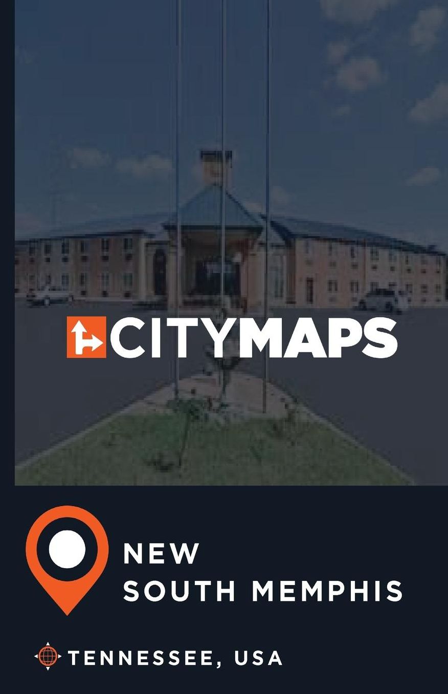 City Maps New South Memphis Tennessee, USA