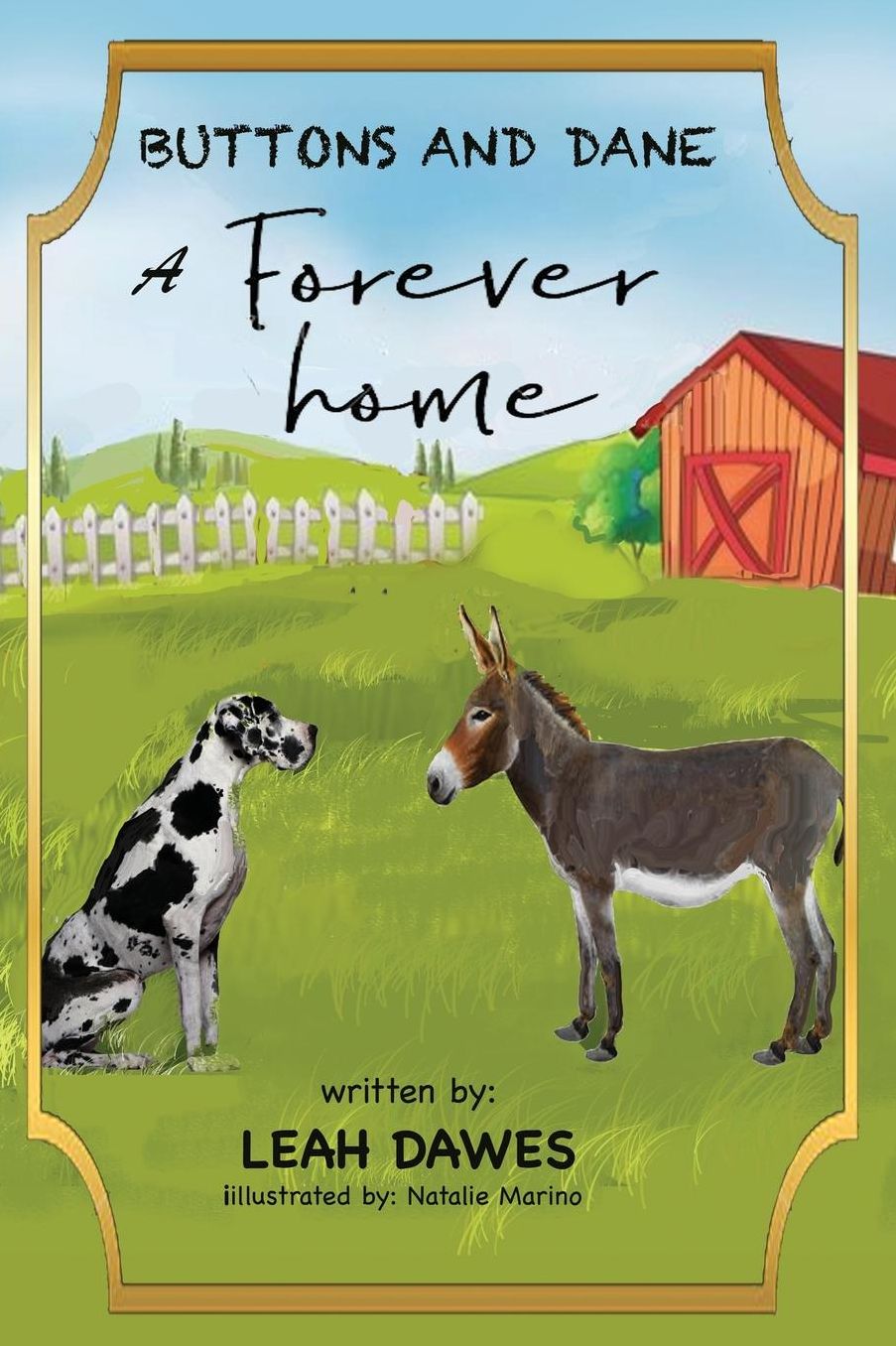 Buttons and Dane a Forever Home