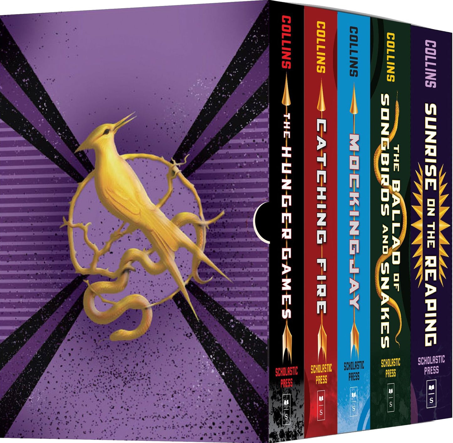 Hunger Games 5-Book Hardcover Box Set (the Hunger Games, Catching Fire, Mockingjay, the Ballad of Songbirds and Snakes, Sunrise on the Reaping)