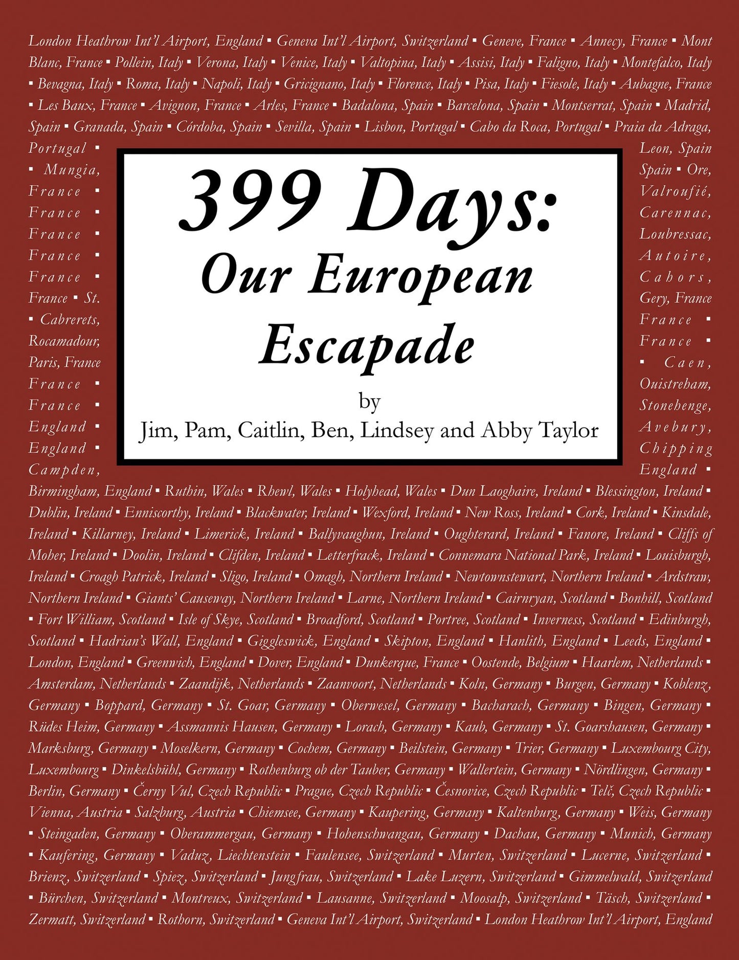 399 Days: Our European Escapade