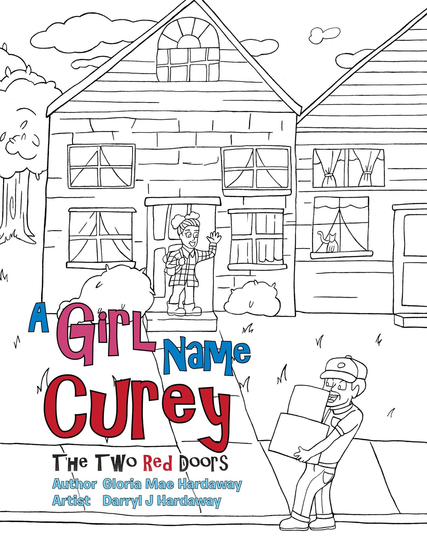 A Girl Name Curey: The Two Red Doors