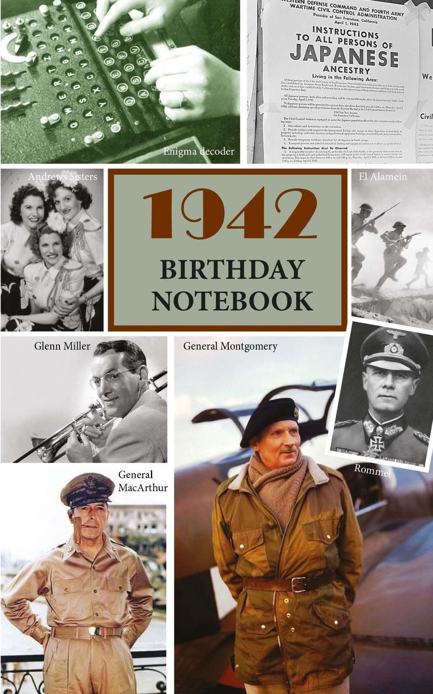 1942 Birthday Notebook: a great alternative to a birthday card