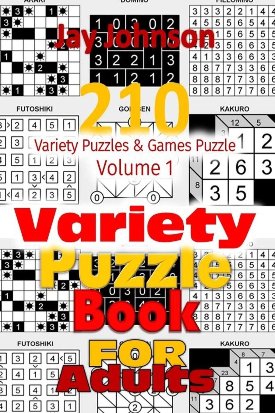 Variety Puzzle Book for Adults
