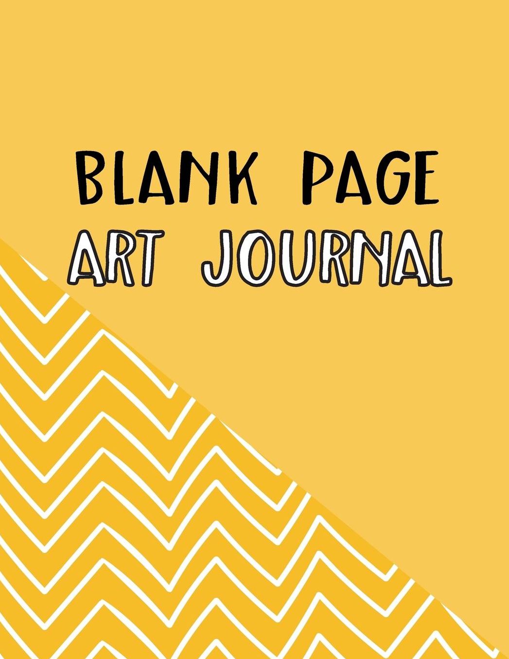 Blank Page Art Journal: Graph Paper Notebook