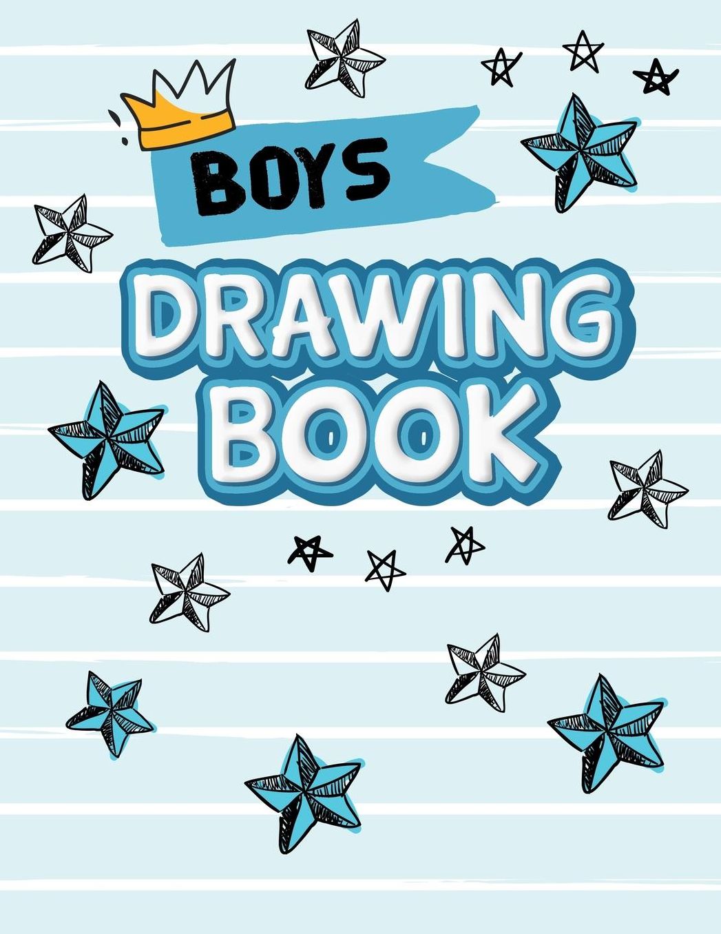 Boys Drawing Book: Graph Paper Notebook