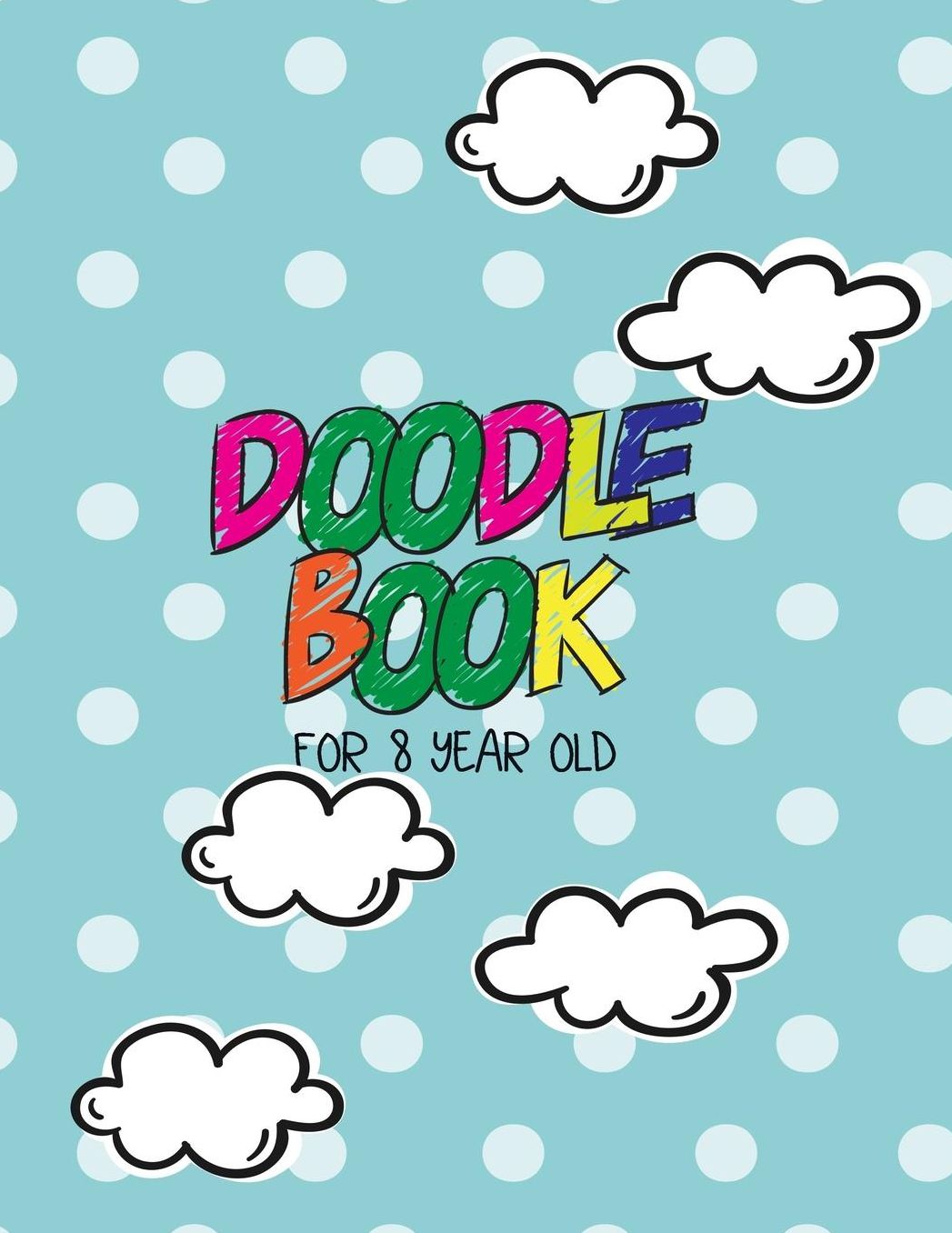 Doodle Book For 8 Year Old: Graph Paper Notebook