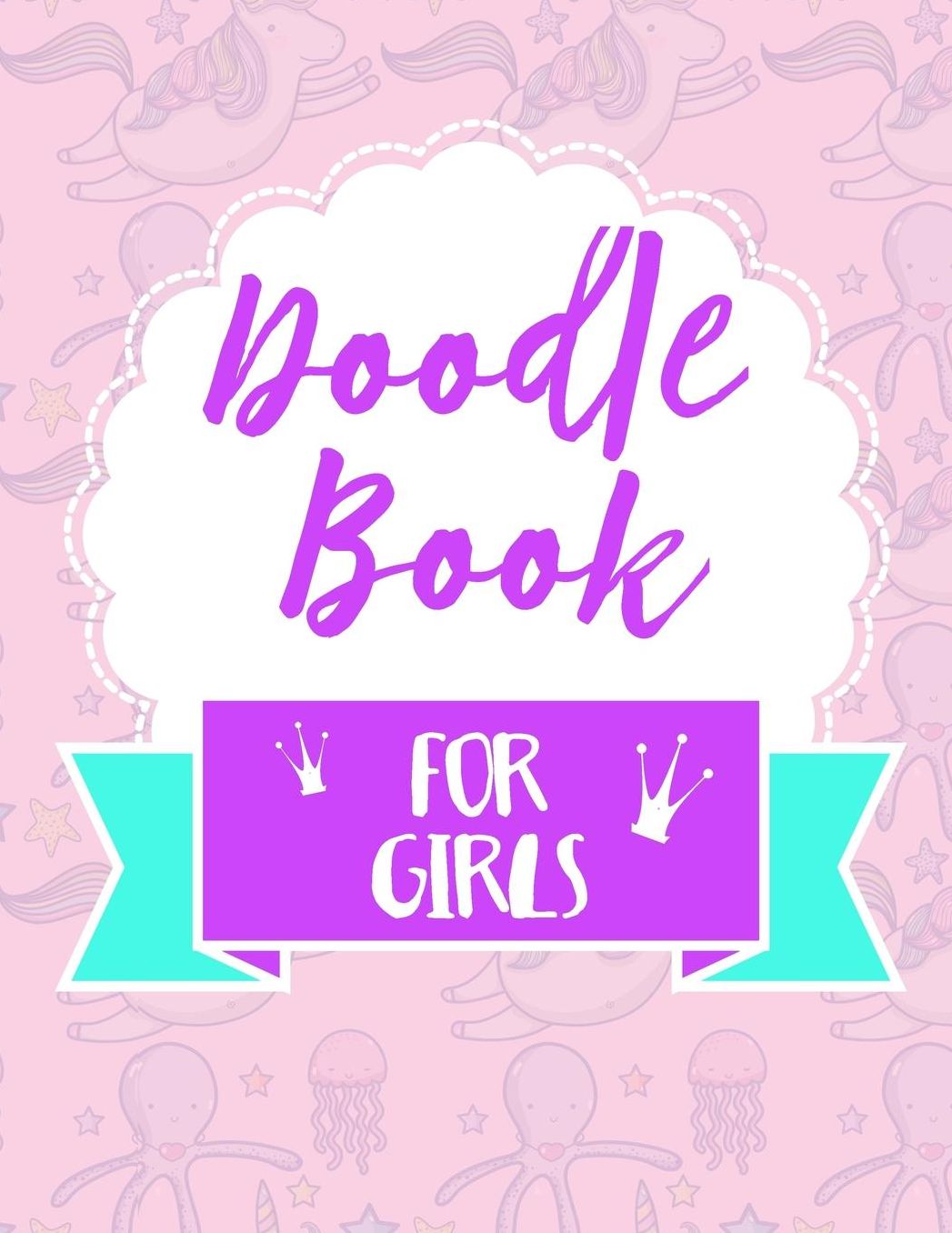 Doodle Book For Girls: Graph Paper Notebook