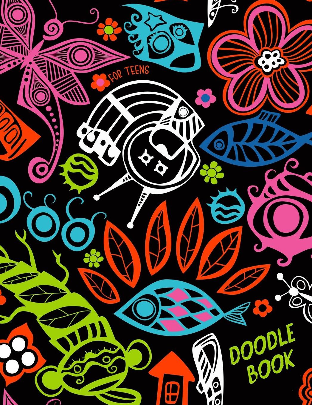 Doodle Book for Teens: Graph Paper Notebook