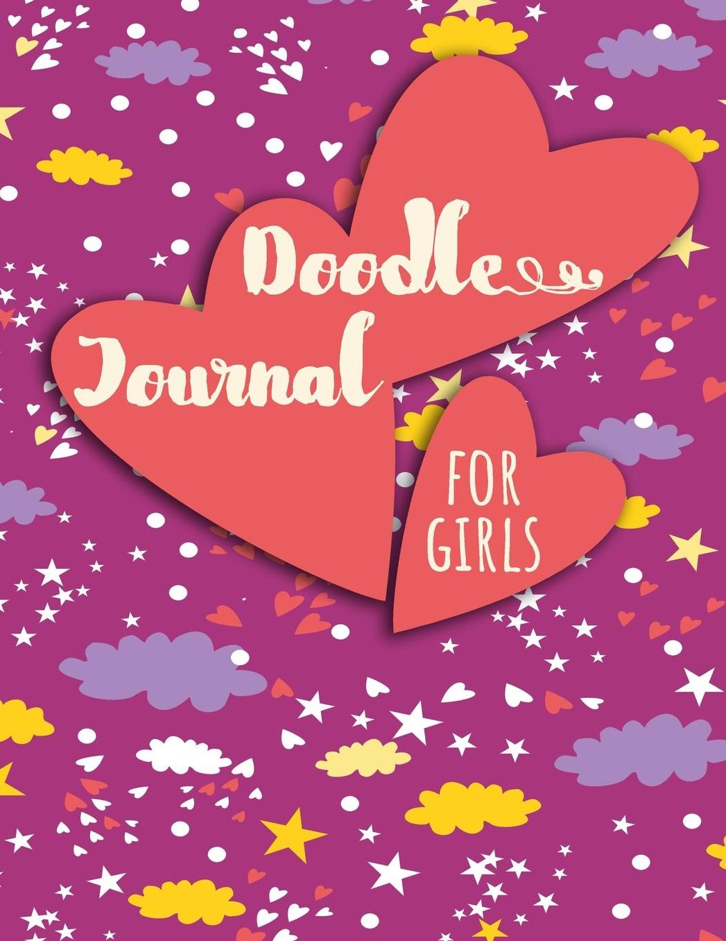 Doodle Journal For Girls: Graph Paper Notebook
