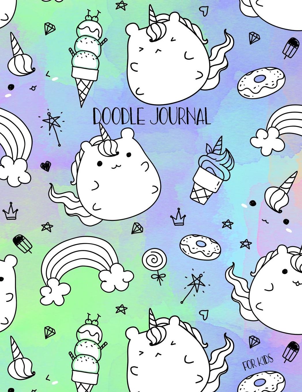 Doodle Journal for Kids: Graph Paper Notebook
