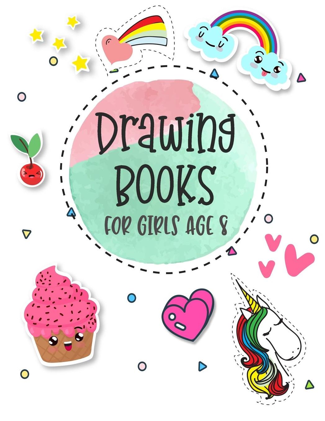 Drawing Books for Girls Age 8: Graph Paper Notebook