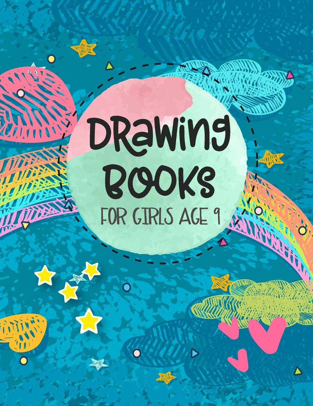 Drawing Books for Girls Age 9: Graph Paper Notebook