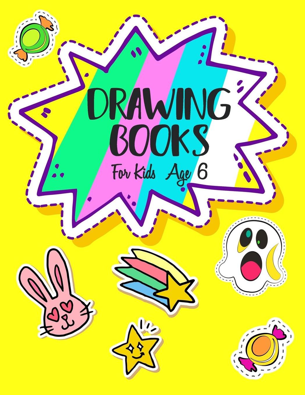 Drawing Books For Kids Age 6: Graph Paper Notebook