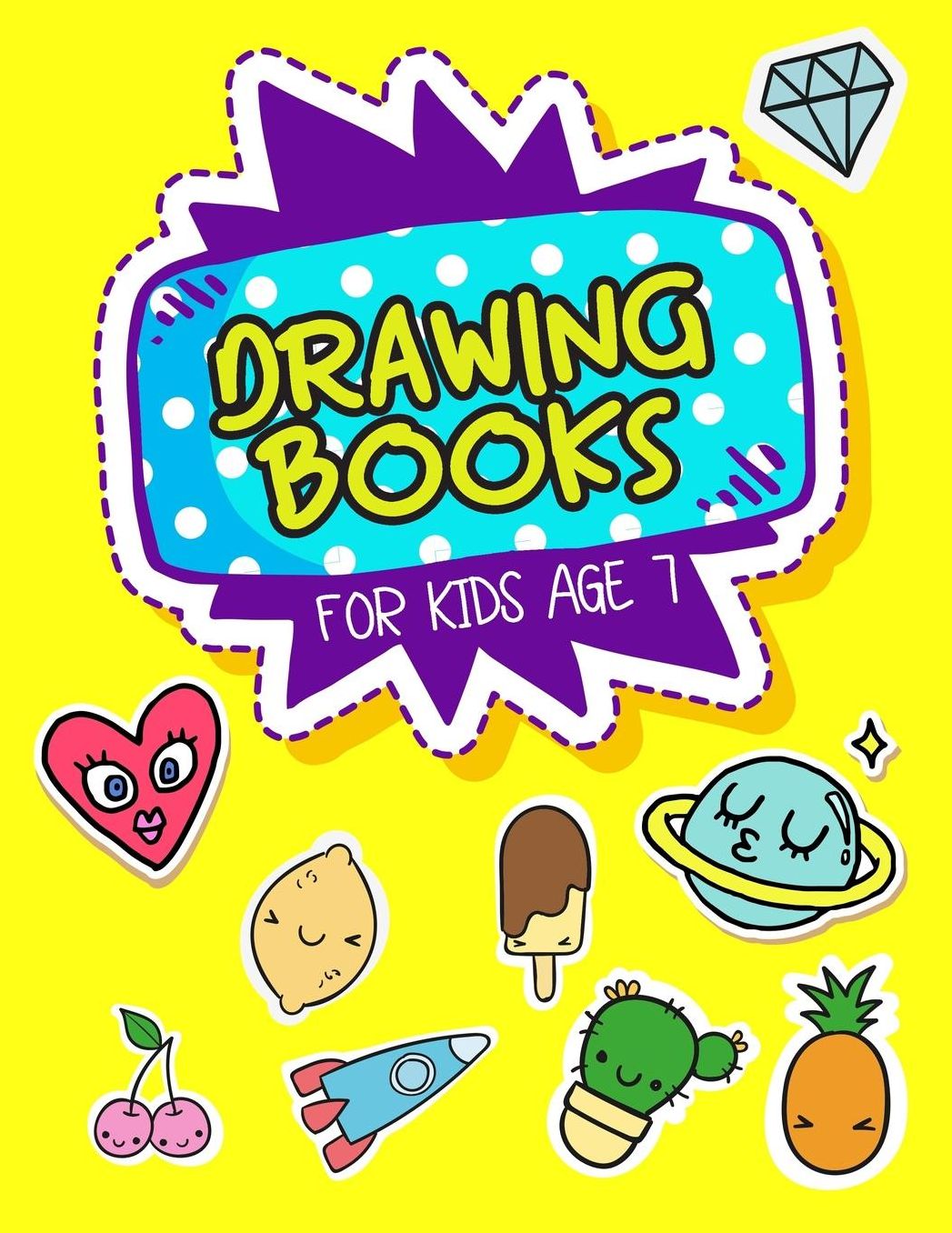 Drawing Books For Kids Age 7: Graph Paper Notebook