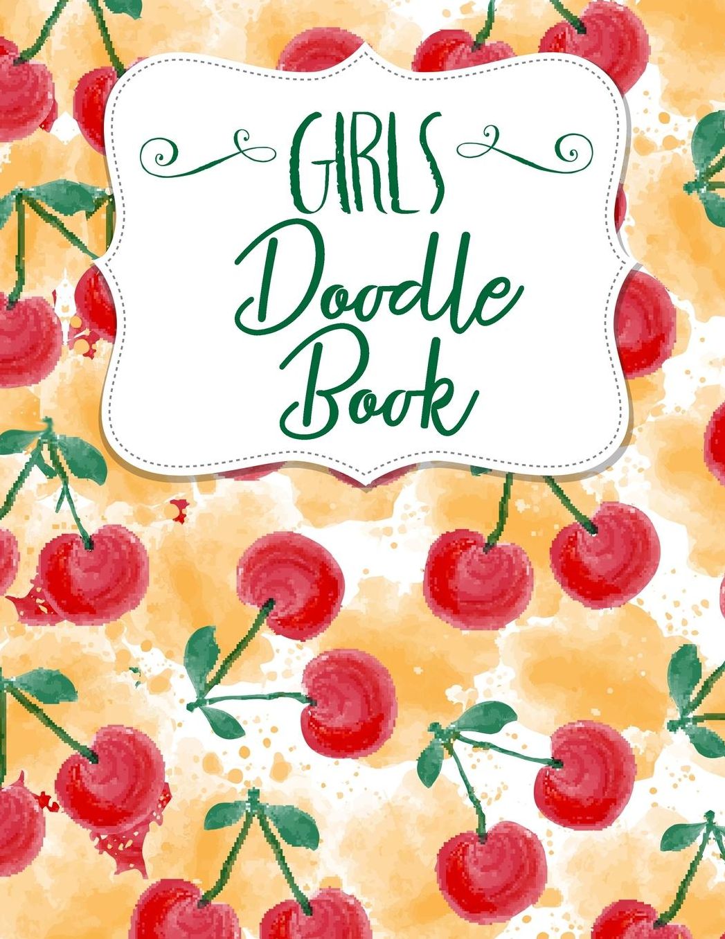 Girls Doodle Book: Graph Paper Notebook