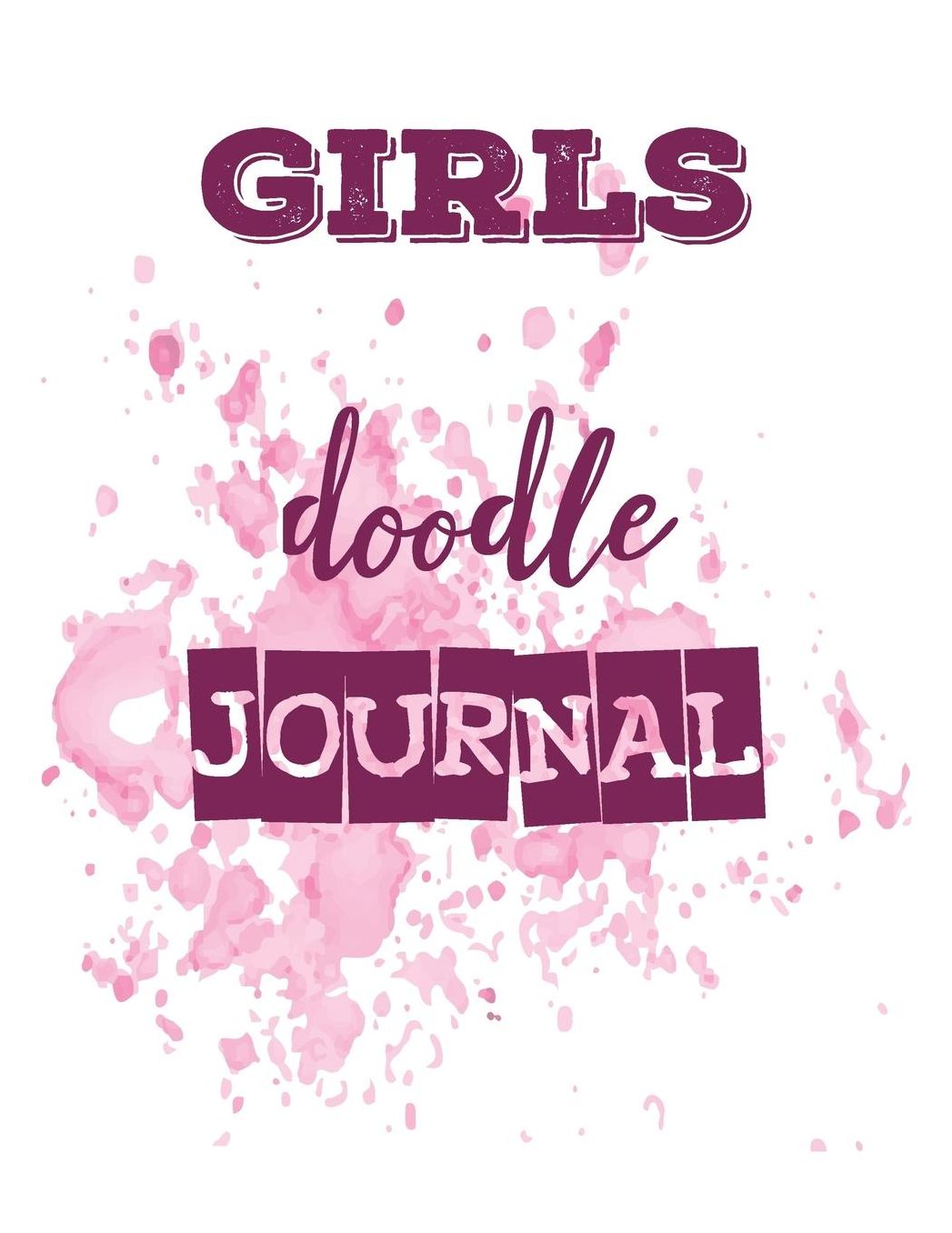 Girls Doodle Journal: Graph Paper Notebook