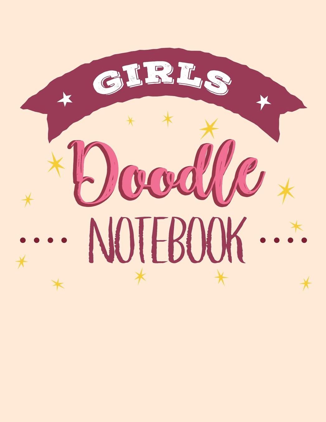 Girls Doodle Notebook: Graph Paper Notebook