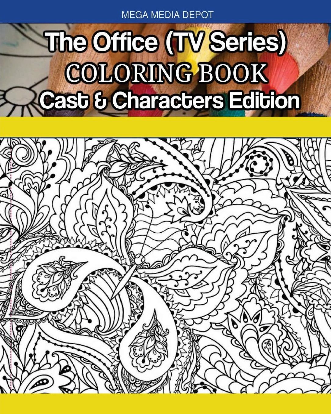 The Office (TV Series) Coloring Book Cast & Characters Edition